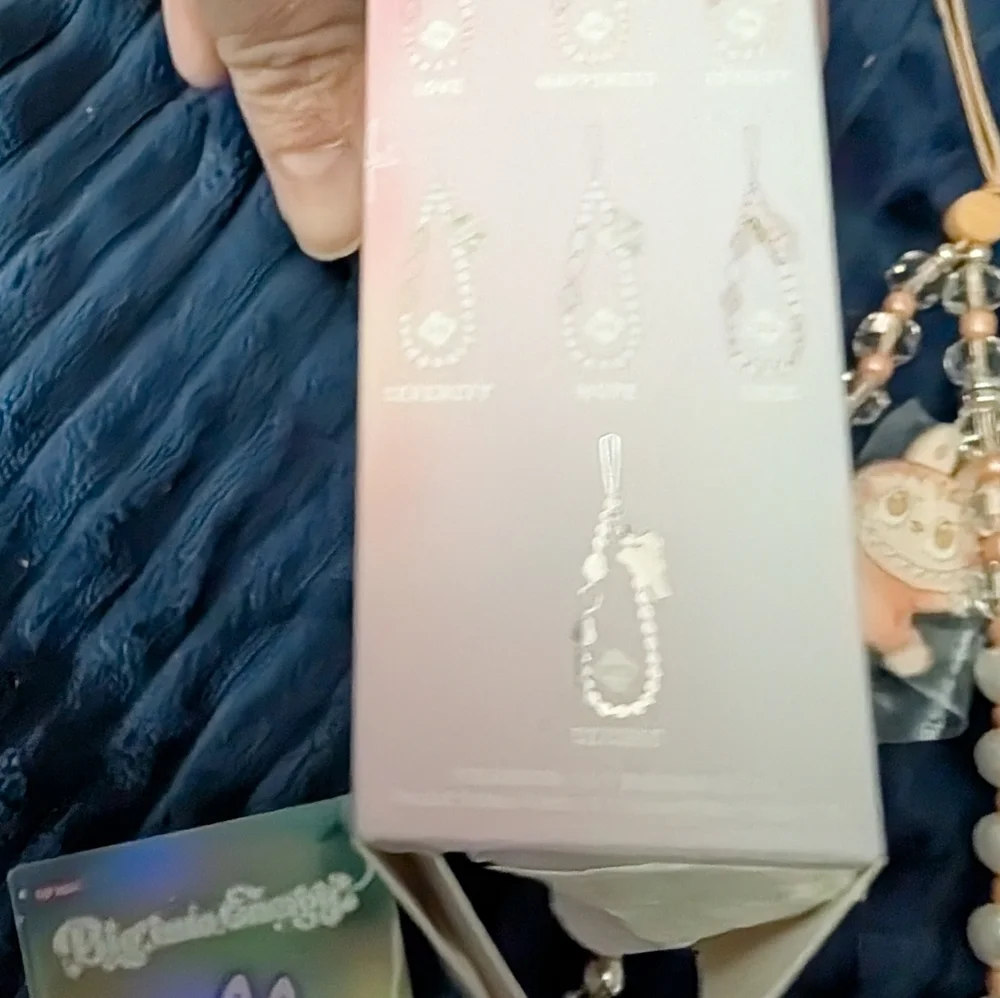 LABUBU big into energy Happiness phone charm new box opened Authentic